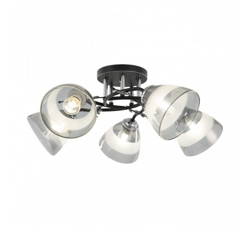 Потолочная люстра Arte Milano Amalfi 327685/5A BK+CR Потолочная люстра Arte Milano Amalfi 327685/5A BK+CR