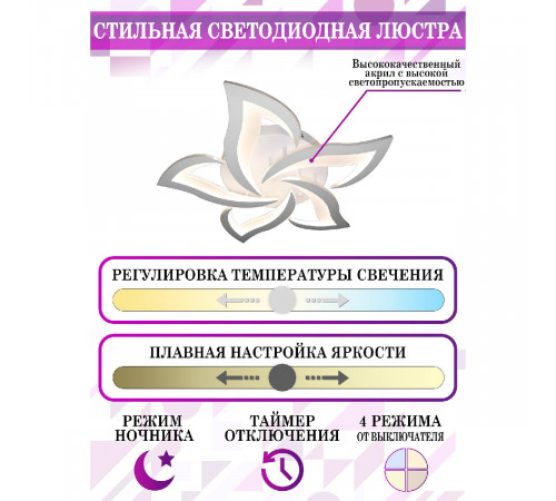 Потолочная люстра Natali Kovaltseva Olimp LED LAMPS 81212 Потолочная люстра Natali Kovaltseva Olimp LED LAMPS 81212