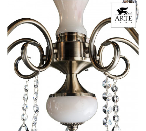 Потолочная люстра Arte Lamp Onyx Red A9591PL-5AB Потолочная люстра Arte Lamp Onyx Red A9591PL-5AB