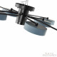 Потолочная люстра Arte Milano Ferrara 253039/8+1 Bk/Gr