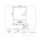 Потолочная люстра Ambrella Light Comfort LineTech FL5115