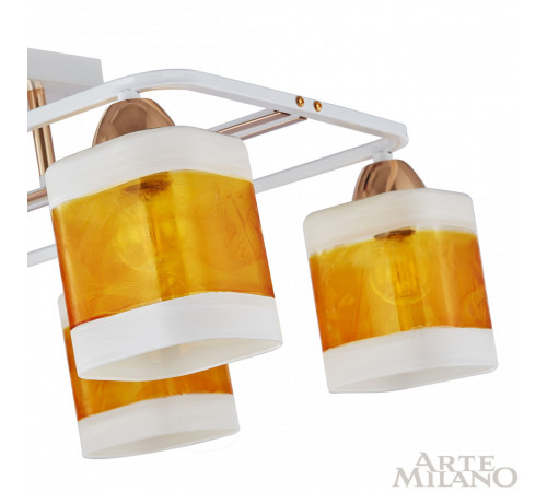Потолочная люстра Arte Milano Amalfi 322008/6 WH+FG
