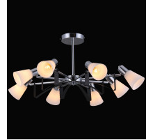 Люстра на штанге Natali Kovaltseva RAVENNA 11398/8C CHROME