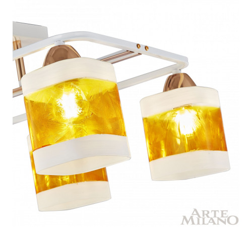 Потолочная люстра Arte Milano Amalfi 322008/6 WH+FG