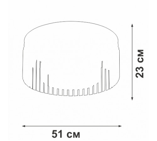 Потолочная люстра Vitaluce V5180-1/8PL Потолочная люстра Vitaluce V5180-1/8PL