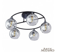 Потолочная люстра Arte Milano Amalfi 322403/5 BK+CR