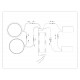 Потолочная люстра Ambrella Light Comfort LineTech FL51392