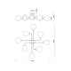 Потолочная люстра Arte Lamp Andrea A8141PL-8BK