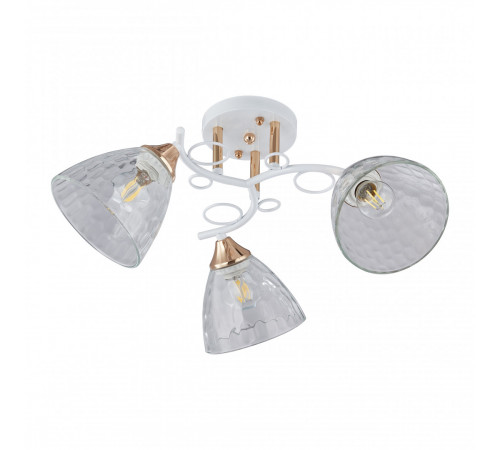 Потолочная люстра Arte Milano Amalfi 321395/3A WH+FG Потолочная люстра Arte Milano Amalfi 321395/3A WH+FG