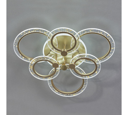 Потолочная светодиодная люстра Escada Enigma 10225/6LED Gold Потолочная светодиодная люстра Escada Enigma 10225/6LED Gold