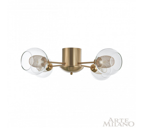 Потолочная люстра Arte Milano 272880/4 GD Потолочная люстра Arte Milano 272880/4 GD