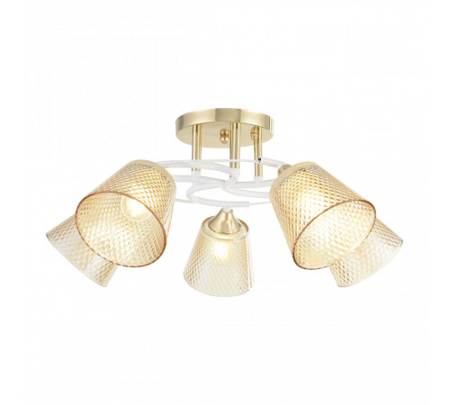 Потолочная люстра Arte Milano Amalfi 323006/5 FG+WT Потолочная люстра Arte Milano Amalfi 323006/5 FG+WT