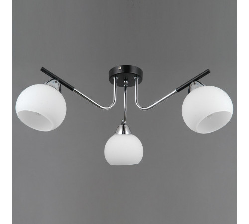 Потолочная люстра Illumico IL0713-3CSQ-24 BK CR LIBRA