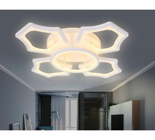 Потолочная светодиодная люстра Ambrella Light Acrylica Original FA575 Потолочная светодиодная люстра Ambrella Light Acrylica Original FA575