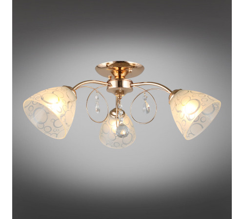 Потолочная люстра Omnilux Caldiero OML-29007-03 Потолочная люстра Omnilux Caldiero OML-29007-03
