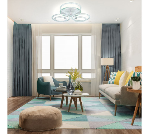 Потолочная люстра Escada Ice 10204/6LED BL Потолочная люстра Escada Ice 10204/6LED BL