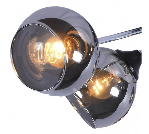 Потолочная люстра Seven Fires Ширли SF3308/6C-MBK-CR Потолочная люстра Seven Fires Ширли SF3308/6C-MBK-CR