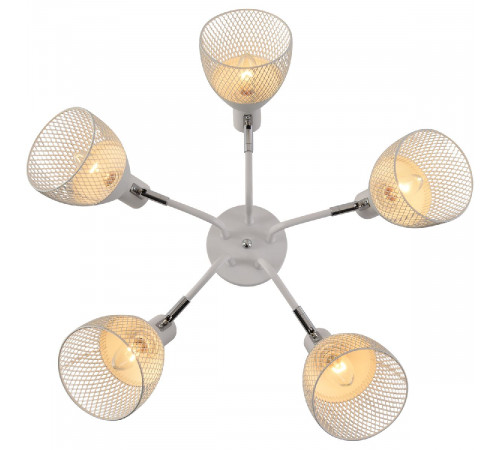 Потолочная люстра Reluce 01581-0.3-05 WH+CR Потолочная люстра Reluce 01581-0.3-05 WH+CR