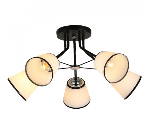 Потолочная люстра Toplight Persis TL1256D-05BK Потолочная люстра Toplight Persis TL1256D-05BK