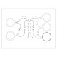 Потолочная люстра Ambrella Light Acrylica Original FA3808