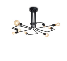 Потолочная люстра Ideal lux TRIUMPH PL8 NERO 242378