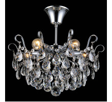 Люстра на штанге Natali Kovaltseva HAPPY DIAMONDS I 11546/5C CHROME