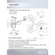 Потолочная люстра Seven Fires Aislin SF3375/3C-BK-WD-AM