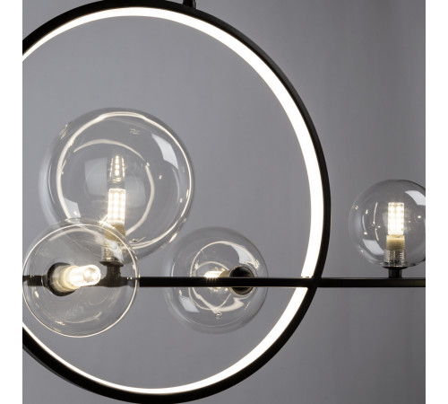 Потолочная люстра Arte Lamp Saturn A7791SP-59BK