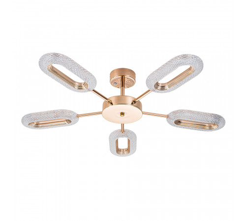 Потолочная люстра Arte Lamp Ovale A2489PL-5GO Потолочная люстра Arte Lamp Ovale A2489PL-5GO