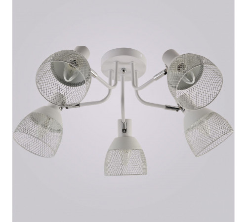 Потолочная люстра Reluce 01581-0.3-05 WH+CR Потолочная люстра Reluce 01581-0.3-05 WH+CR