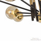 Потолочная люстра Arte Milano Neapolis 273708/10 BK/GD