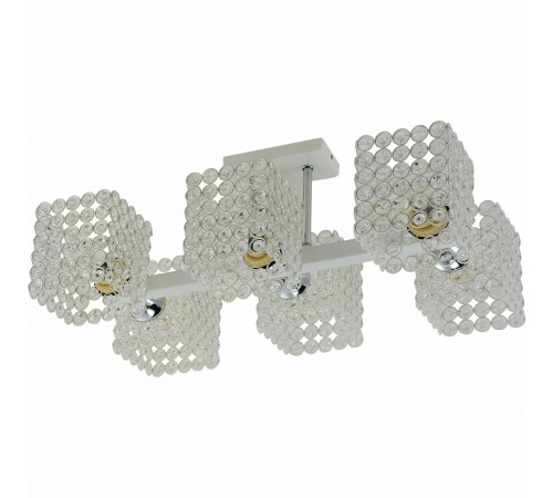 Потолочная люстра Reluce 01335-0.3-06 WH+CR Потолочная люстра Reluce 01335-0.3-06 WH+CR