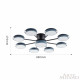 Потолочная люстра Arte Milano Ferrara 250406/8+1 Gr