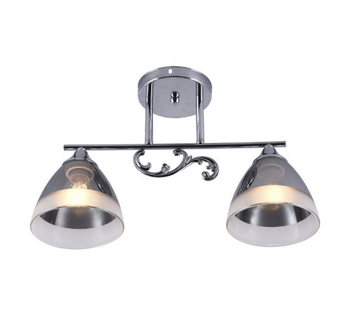 Потолочная люстра Seven Fires Loreley SF3352/2C-CR-SMK Потолочная люстра Seven Fires Loreley SF3352/2C-CR-SMK