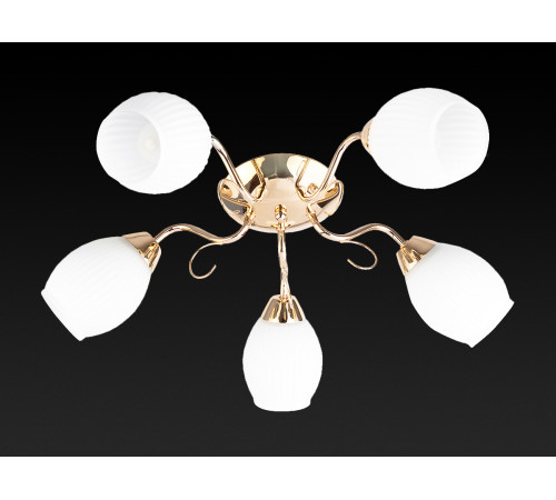 Потолочная люстра Toplight Kristin TL3520X-05FG Потолочная люстра Toplight Kristin TL3520X-05FG