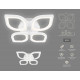 Потолочная светодиодная люстра Ambrella Light Acrylica Original FA4488