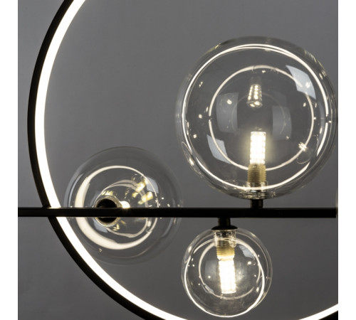 Потолочная люстра Arte Lamp Saturn A7790SP-75BK Потолочная люстра Arte Lamp Saturn A7790SP-75BK