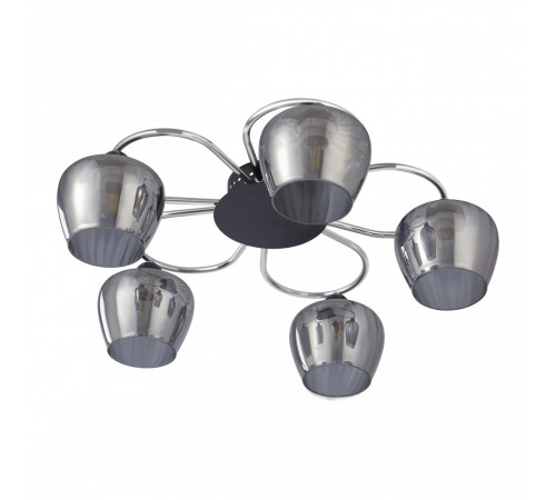 Потолочная люстра Arte Milano Amalfi 321508/5 CR+BK Потолочная люстра Arte Milano Amalfi 321508/5 CR+BK