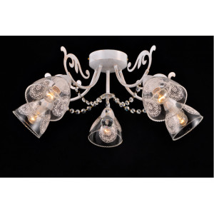 Потолочная люстра Natali Kovaltseva TULIP 75054/5C IVORY