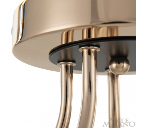 Потолочная люстра Arte Milano Amalfi 322306/5 FG+BK Потолочная люстра Arte Milano Amalfi 322306/5 FG+BK
