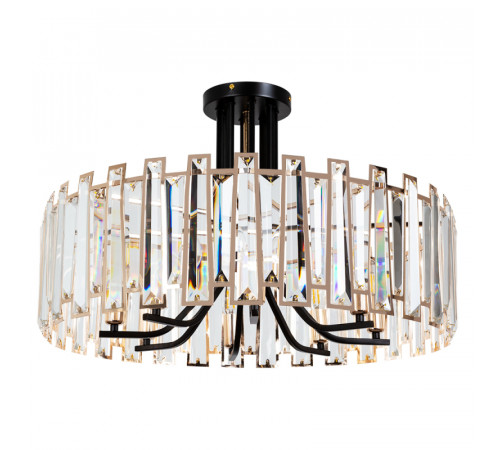 Потолочная люстра Arte Lamp Amber A1028PL-8BK Потолочная люстра Arte Lamp Amber A1028PL-8BK