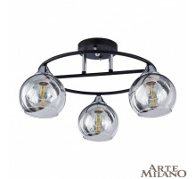 Потолочная люстра Arte Milano Amalfi 322403/3 BK+CR