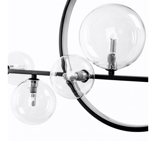 Потолочная люстра Arte Lamp Saturn A7791SP-59BK