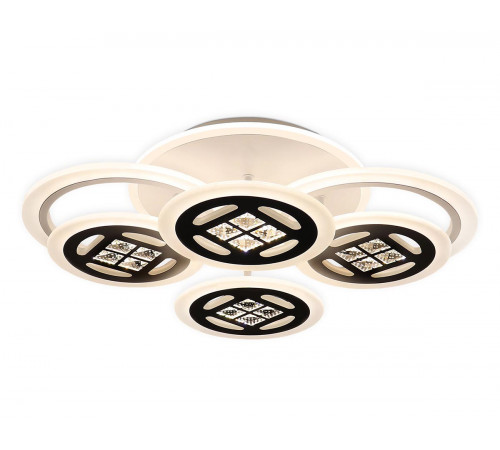 Потолочная светодиодная люстра Ambrella Light Acrylica Ice FA2951