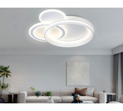 Потолочная люстра Ambrella Light Acrylica Disk FA8511 Потолочная люстра Ambrella Light Acrylica Disk FA8511