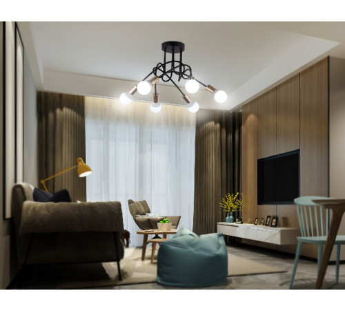 Потолочная люстра Ambrella Light Loft TR80419 Потолочная люстра Ambrella Light Loft TR80419