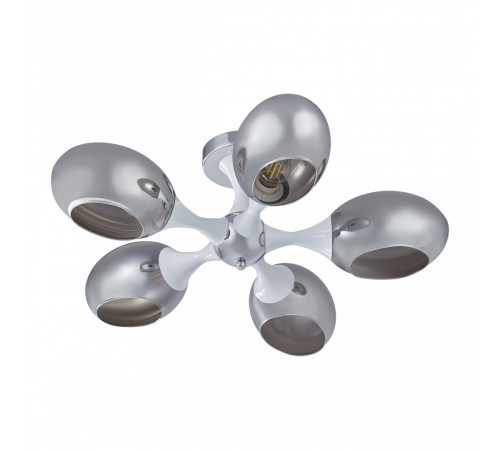 Потолочная люстра Arte Milano Napoli 329408/5 CR+WH Потолочная люстра Arte Milano Napoli 329408/5 CR+WH