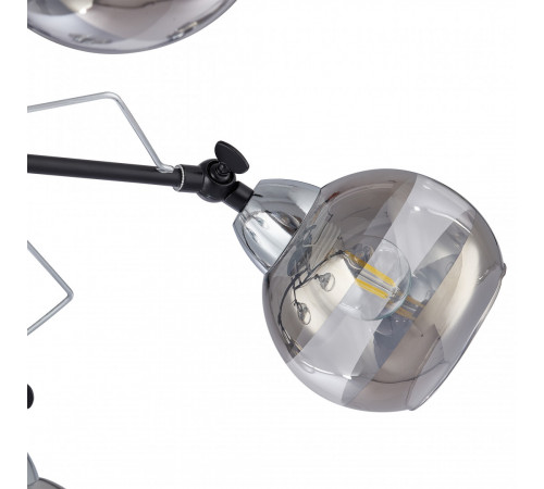 Потолочная люстра Arte Milano Amalfi 323685/3B BK+CR Потолочная люстра Arte Milano Amalfi 323685/3B BK+CR