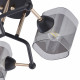 Потолочная люстра Arte Milano Amalfi 324308/3 BK+FG