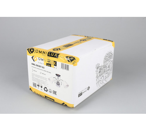 Потолочная люстра Omnilux Novello OML-56307-03 Потолочная люстра Omnilux Novello OML-56307-03